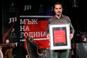 Светослав Драгиев, управител на фондация "За пример", която взе наградата "Социално предприемачество на годината"